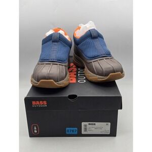BASS Outdoor Men's Field Duck Low Slip On - Color Ensign Blue - Size 7